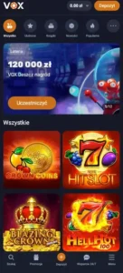 vox casino wersja mobilna
